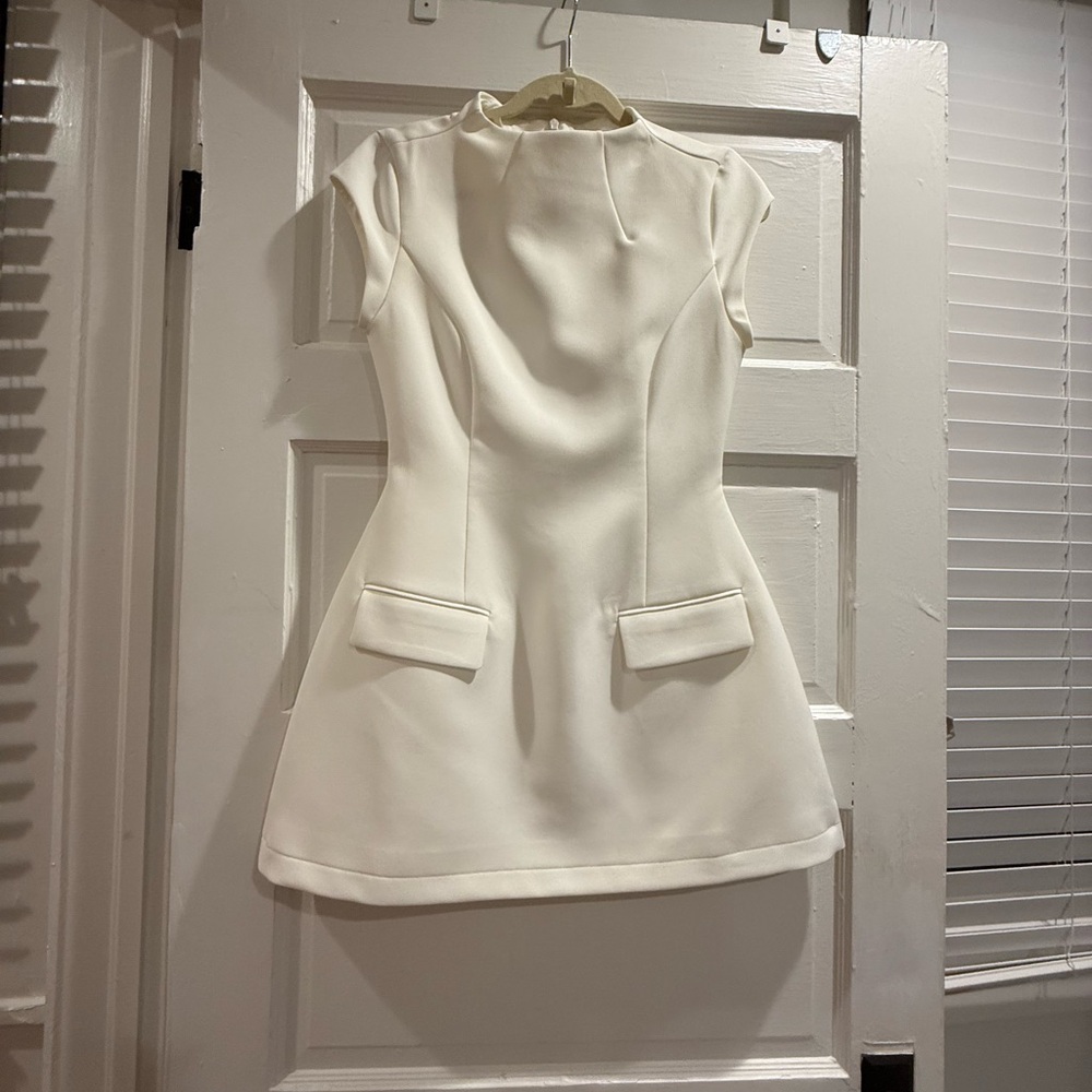 Odd Muse White Mini Dress